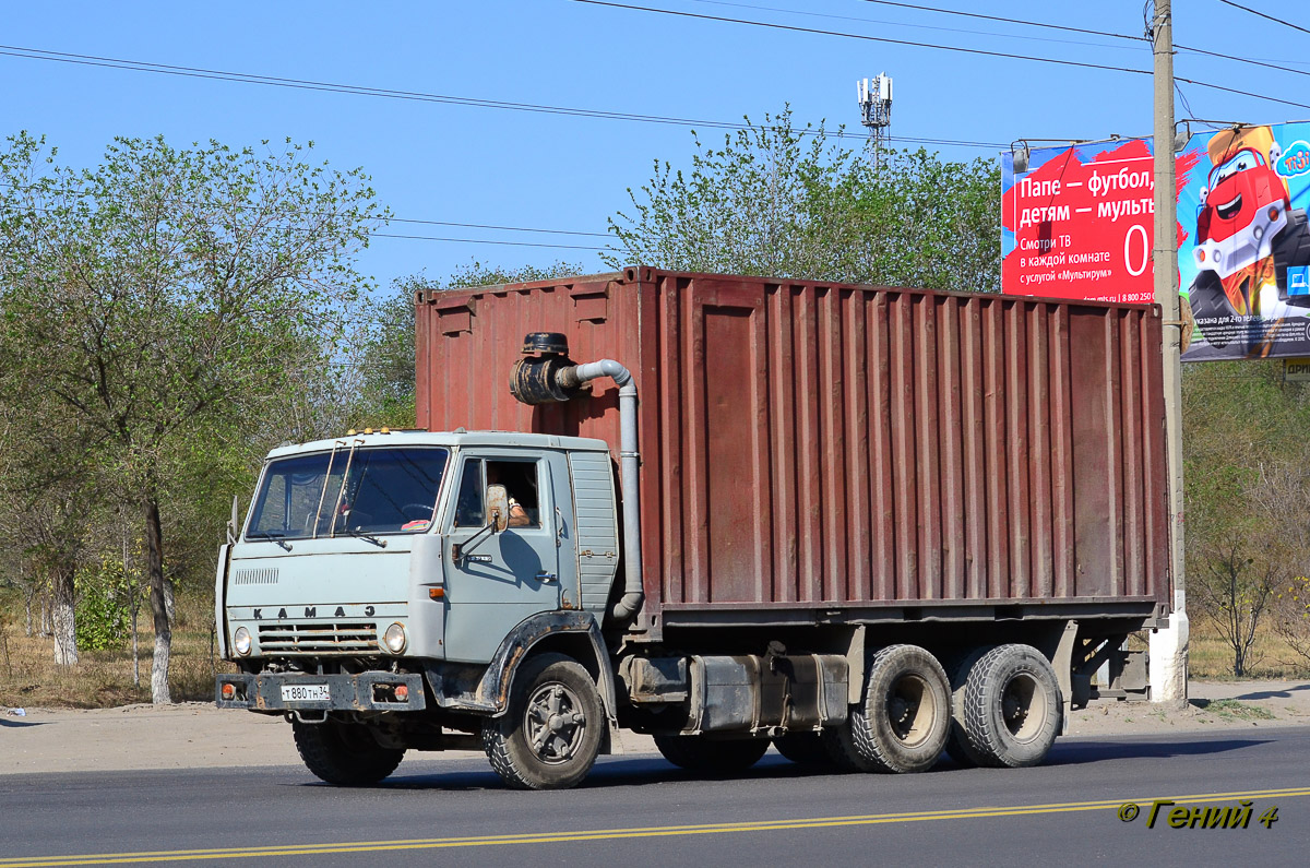 Волгоградская область, № Т 880 ТН 34 — КамАЗ-53212