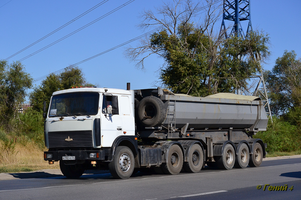 Волгоградская область, № К 192 УЕ 34 — МАЗ-642208