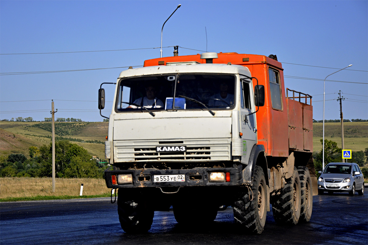 Башкортостан, № В 553 УЕ 02 — КамАЗ-43114-02 [43114C]