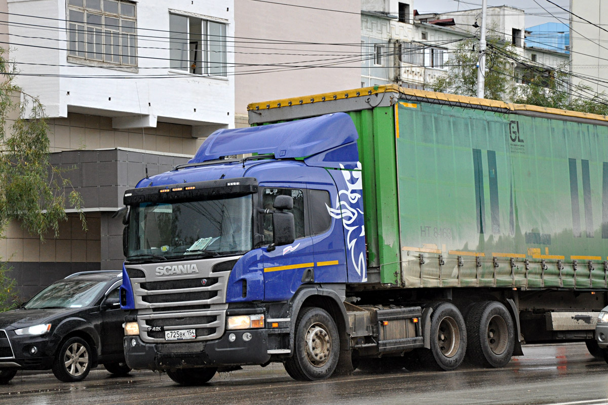 Новосибирская область, № С 725 ВК 154 — Scania ('2011) P420