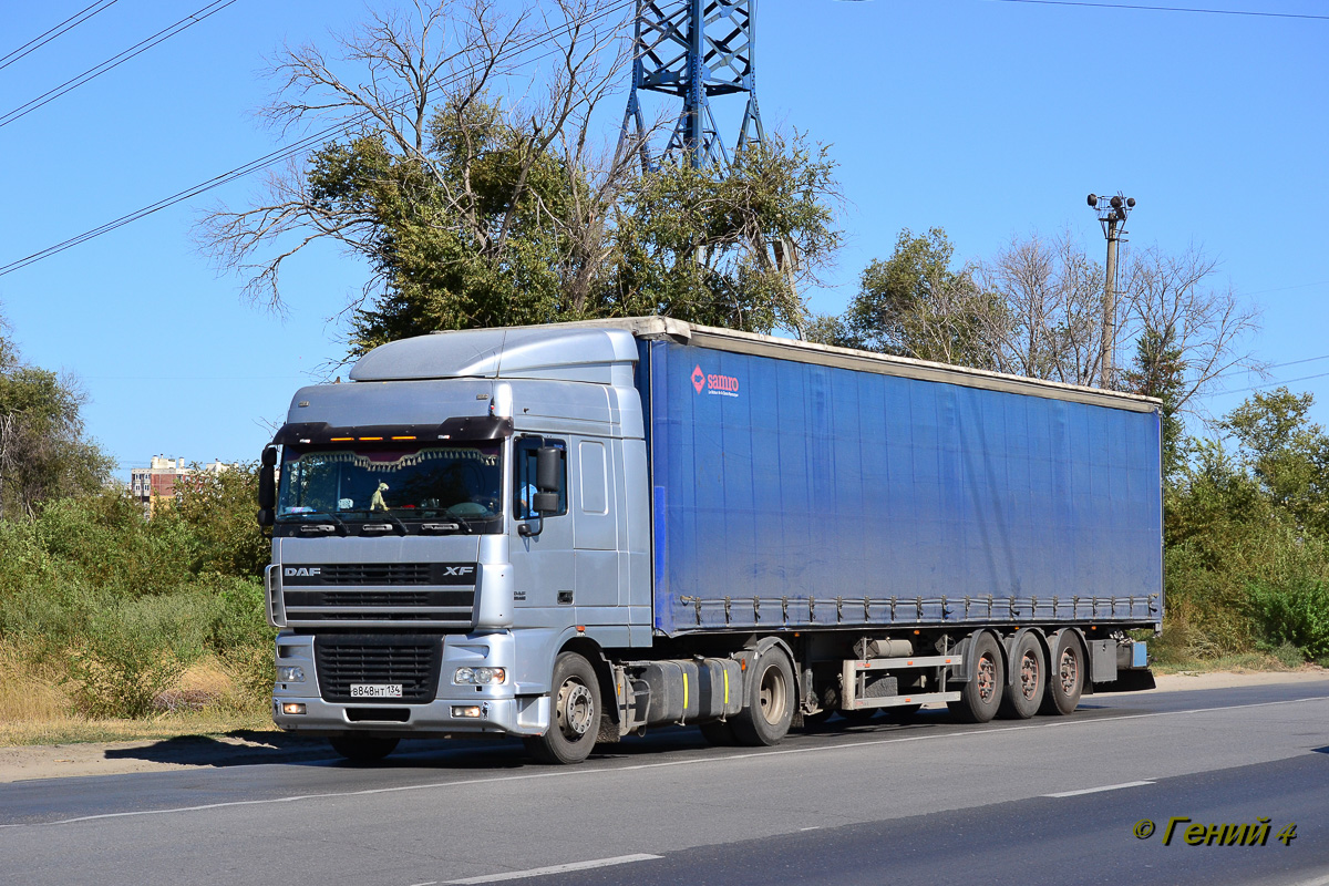 Волгоградская область, № В 848 НТ 134 — DAF XF95 FT