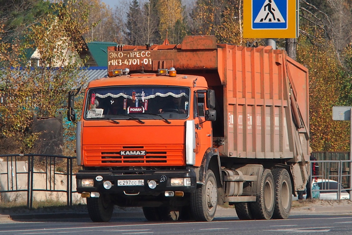 Ханты-Мансийский автоном.округ, № С 297 СС 86 — КамАЗ-65115-62