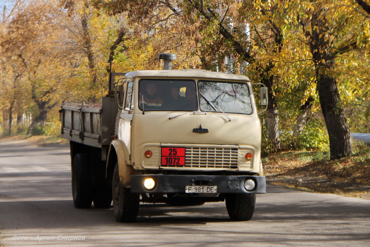 Восточно-Казахстанская область, № F 981 DE — МАЗ-500 (общая модель)