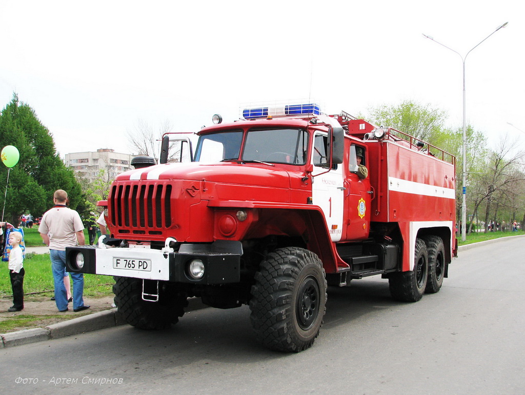 Восточно-Казахстанская область, № F 765 PD — Урал-4320-40