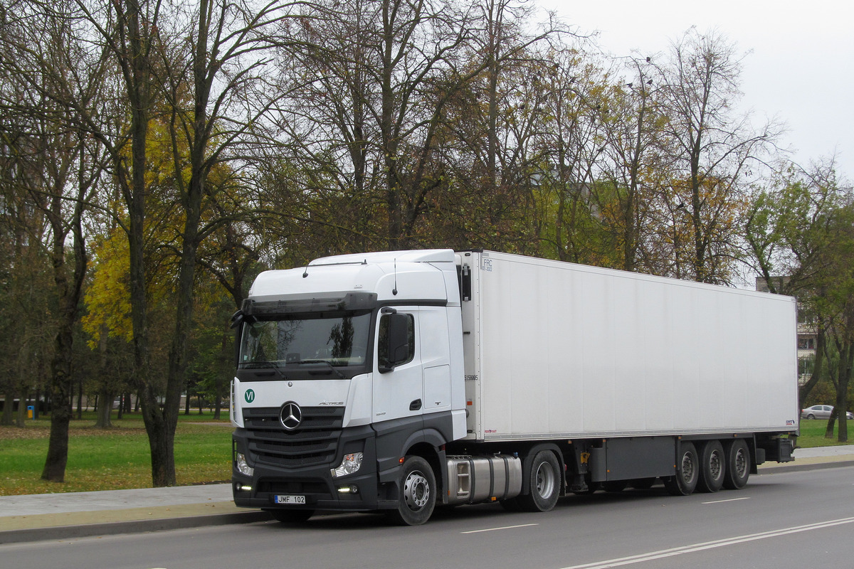 Литва, № JMF 102 — Mercedes-Benz Actros ('2011) 1845