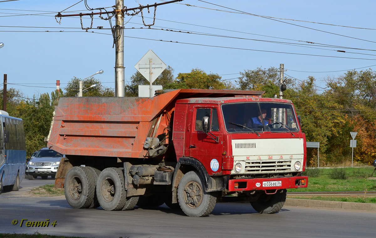 Волгоградская область, № Е 036 ВЕ 34 — КамАЗ-5410