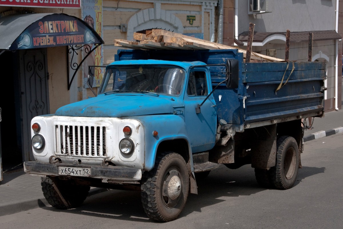 Нижегородская область, № Х 654 ХТ 52 — ГАЗ-53-14, ГАЗ-53-14-01