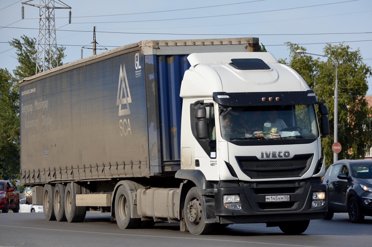 Московская область, № М 145 КМ 50 — IVECO Stralis ('2012) 420