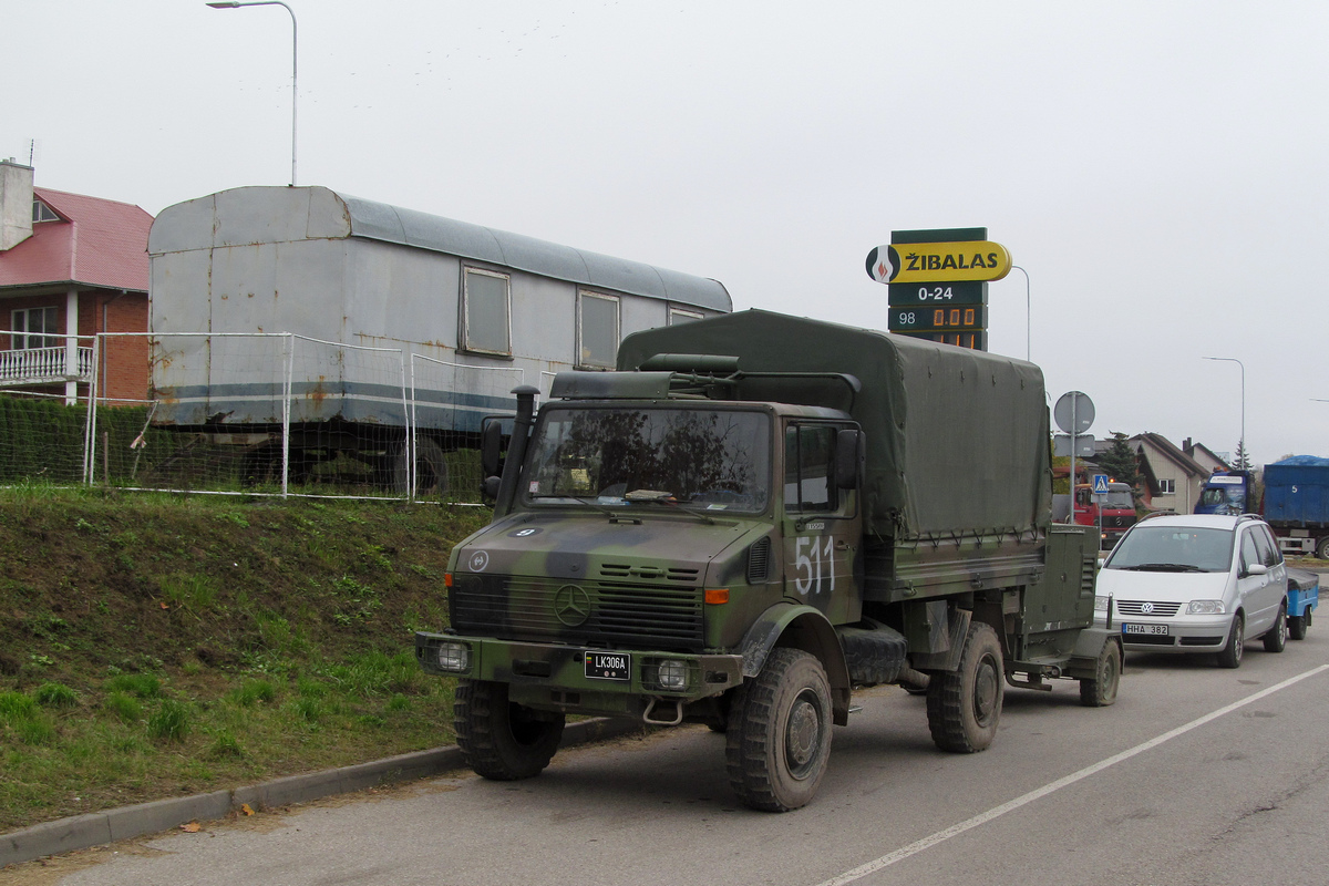 Литва, № 511 — Mercedes-Benz Unimog U1550L