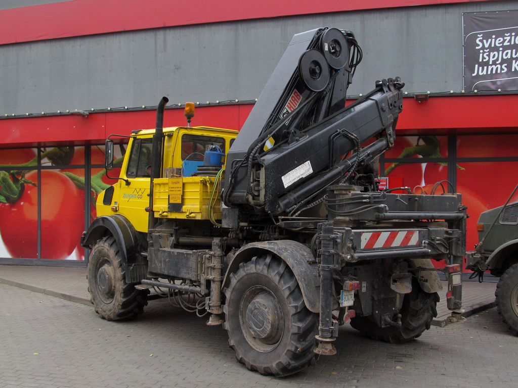 Литва, № B347R — Mercedes-Benz Unimog (общ.м)