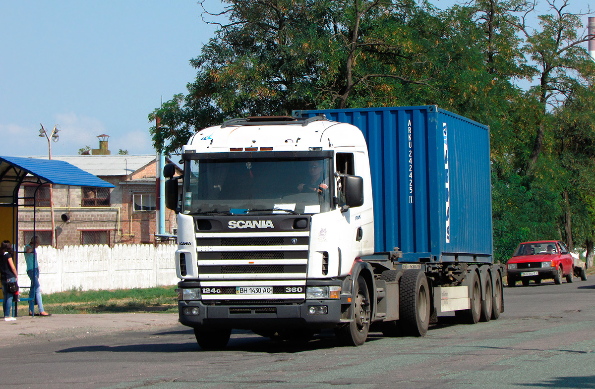 Одесская область, № ВН 1430 АО — Scania ('1996) R124G