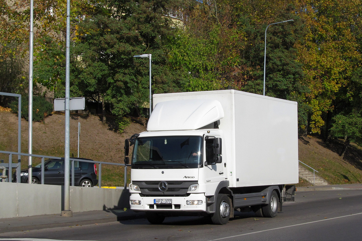 Литва, № HPZ 377 — Mercedes-Benz Atego 1224