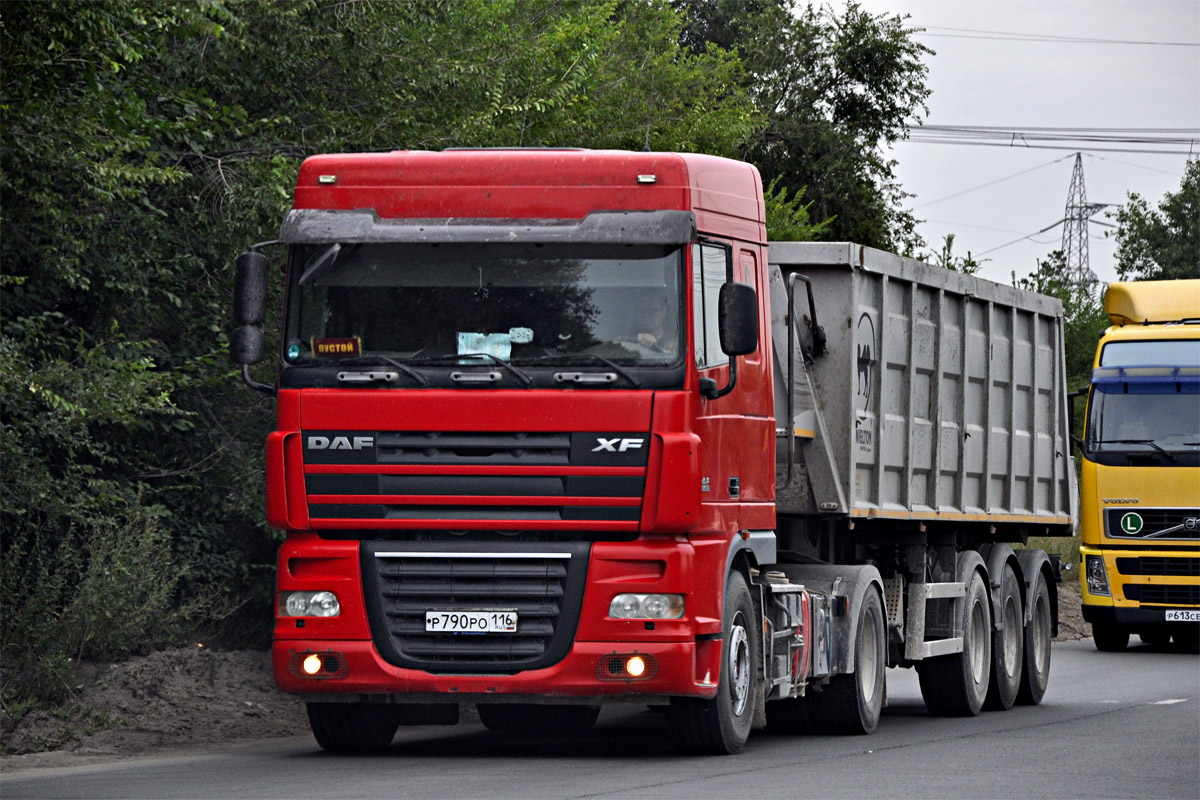 Татарстан, № Р 790 РО 116 — DAF XF105 FT