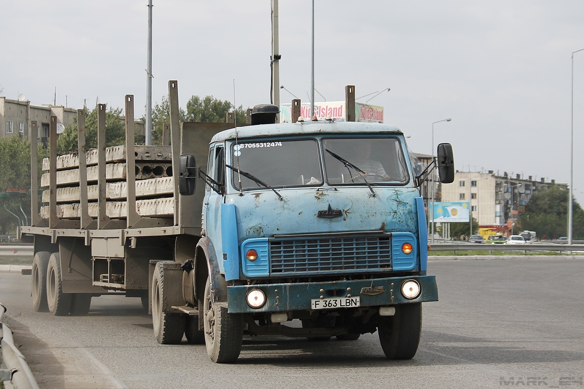 Восточно-Казахстанская область, № F 363 LBN — МАЗ-5429