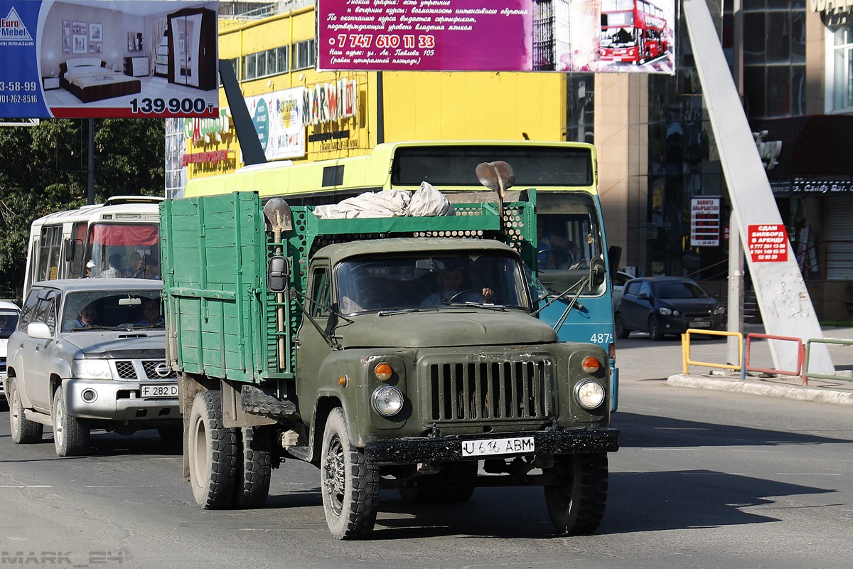 Восточно-Казахстанская область, № U 616 ABM — ГАЗ-52-04