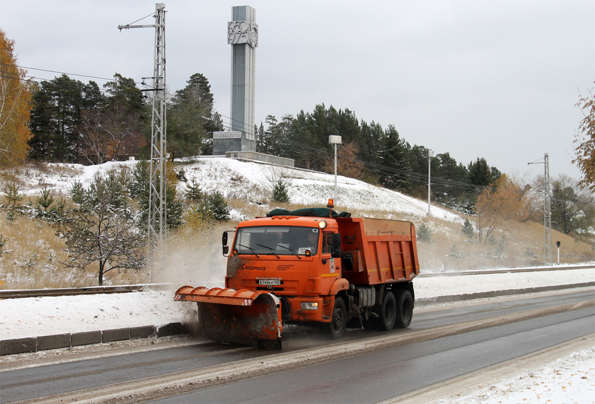 Красноярский край, № Е 749 КР 124 — КамАЗ-65115-L4