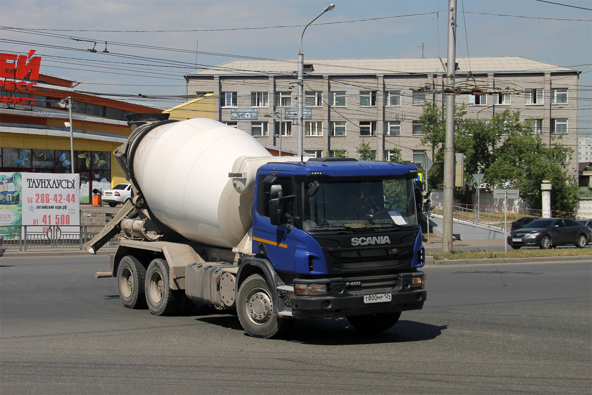 Красноярский край, № Т 800 МР 124 — Scania ('2011) P400