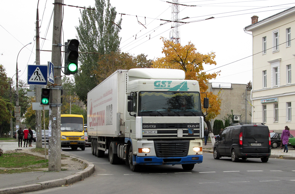 Одесская область, № ВН 5685 АС — DAF 95XF FT