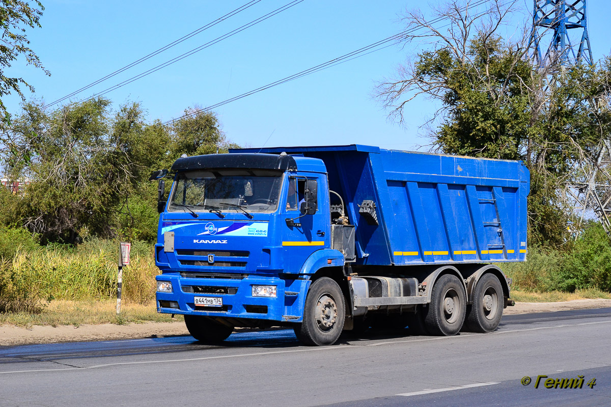 Волгоградская область, № В 441 МВ 134 — КамАЗ-6520-73