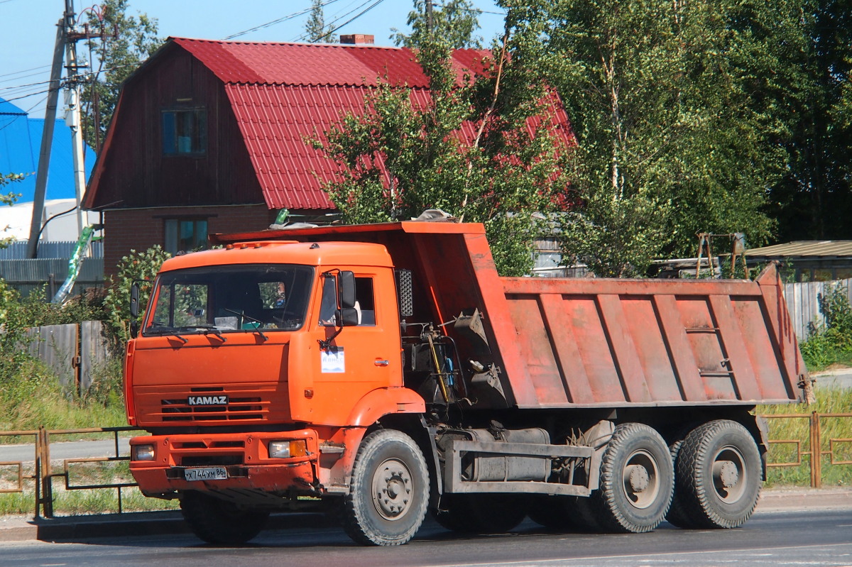 Ханты-Мансийский автоном.округ, № Х 744 ХМ 86 — КамАЗ-6520 [652000]