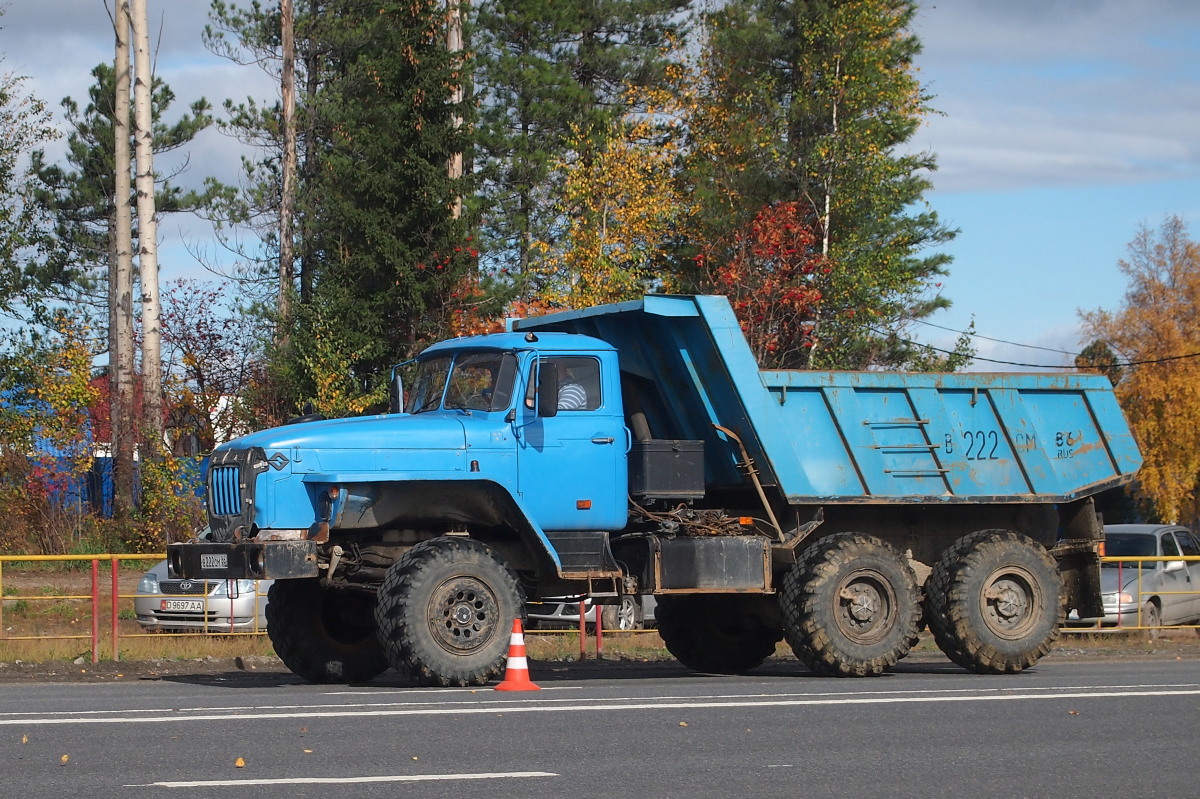 Ханты-Мансийский автоном.округ, № В 222 СМ 86 — Урал-55571-40