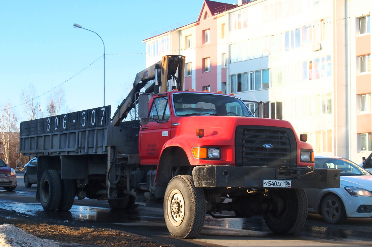 Ханты-Мансийский автоном.округ, № У 540 АС 186 — Ford F-800