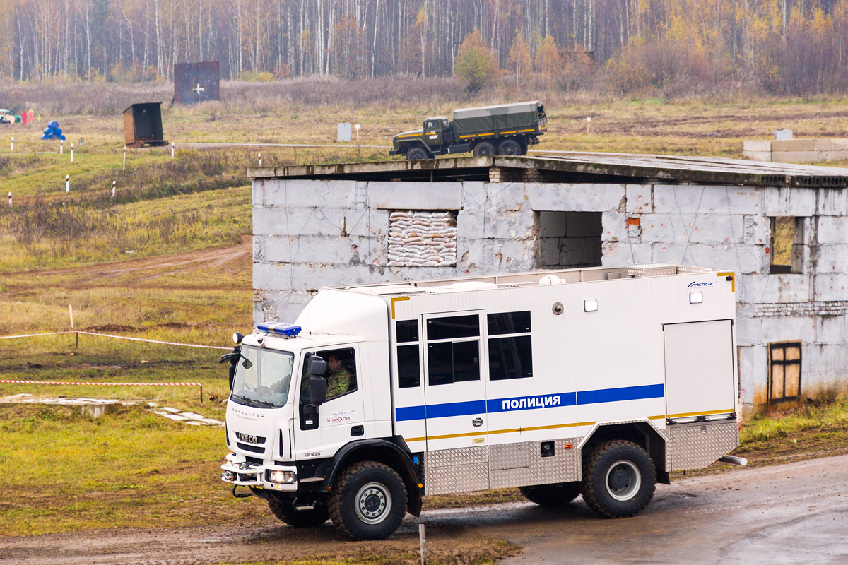 Москва, № А 0855 77 — IVECO EuroCargo ('2008); Выставки и показательные выступления "Интерполитех" (Московская область)