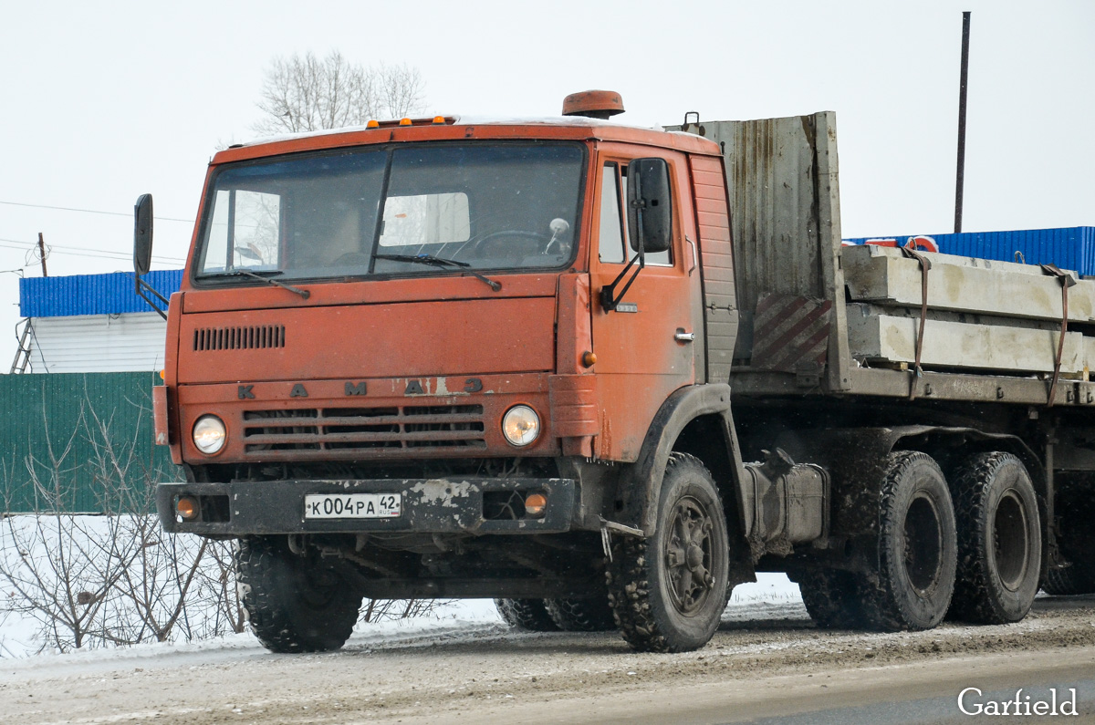 Кемеровская область, № К 004 РА 42 — КамАЗ-5410