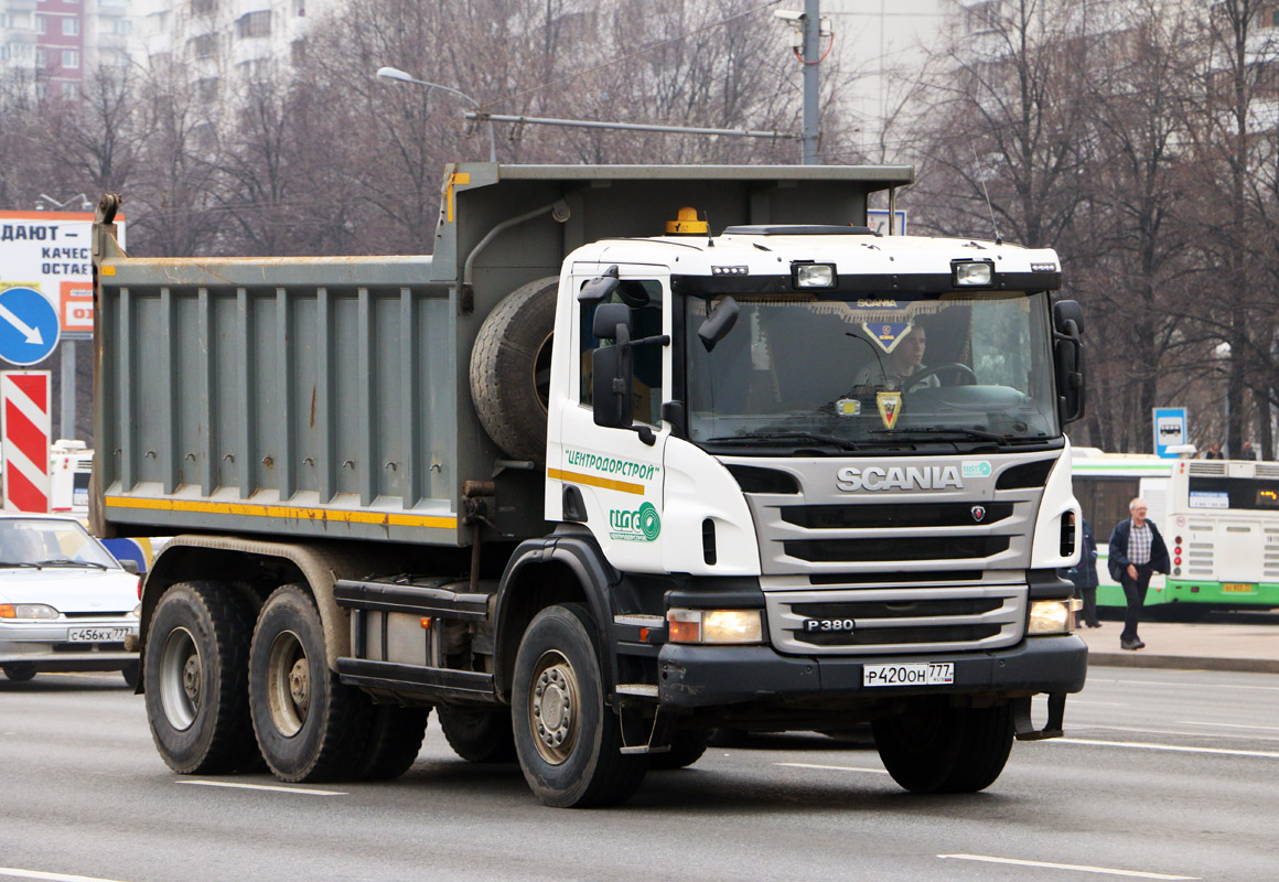 Москва, № Р 420 ОН 777 — Scania ('2011) P380