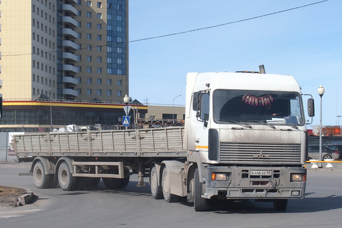 Ханты-Мансийский автоном.округ, № А 446 ХЕ 86 — МАЗ-643008