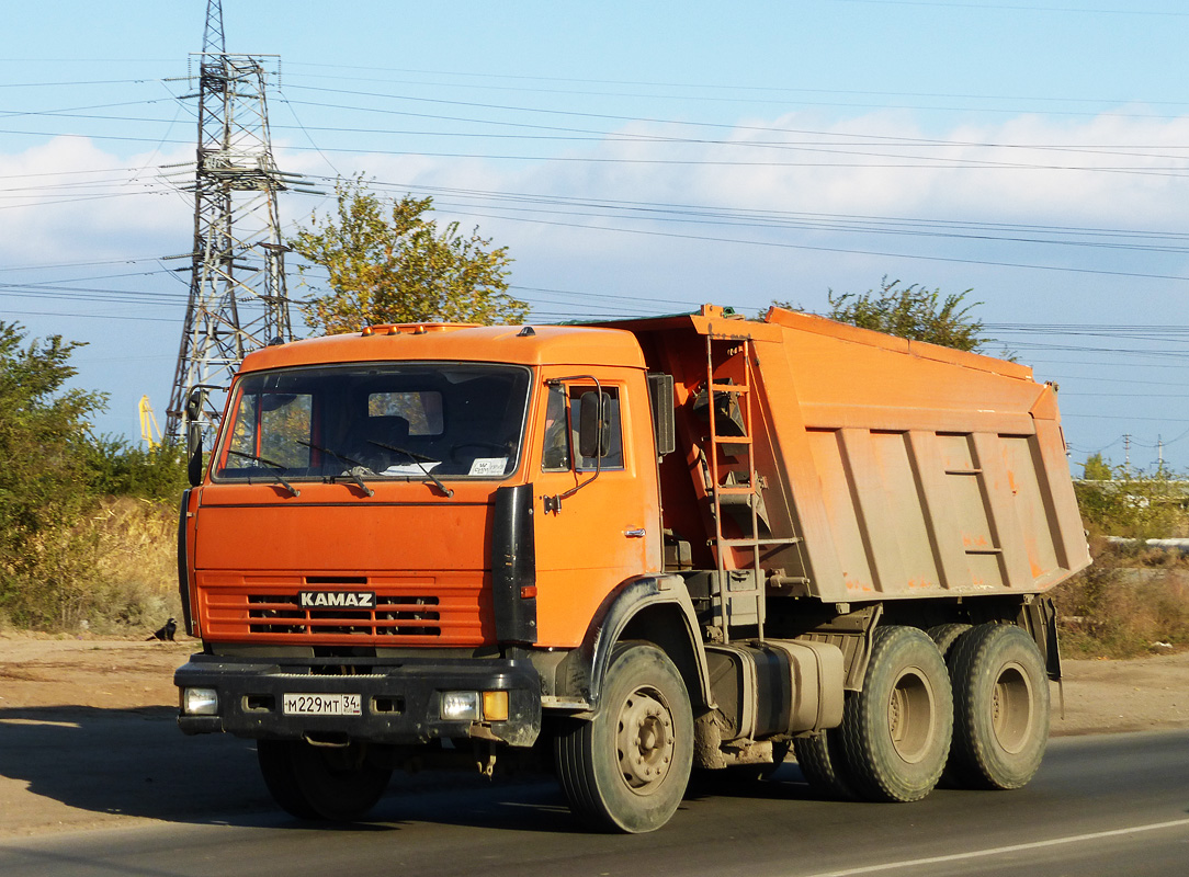 Волгоградская область, № М 229 МТ 34 — КамАЗ-65115 [651150]