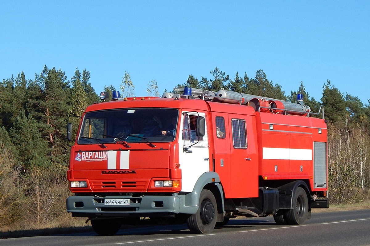 Белгородская область, № М 444 НС 31 — КамАЗ-4308-H3