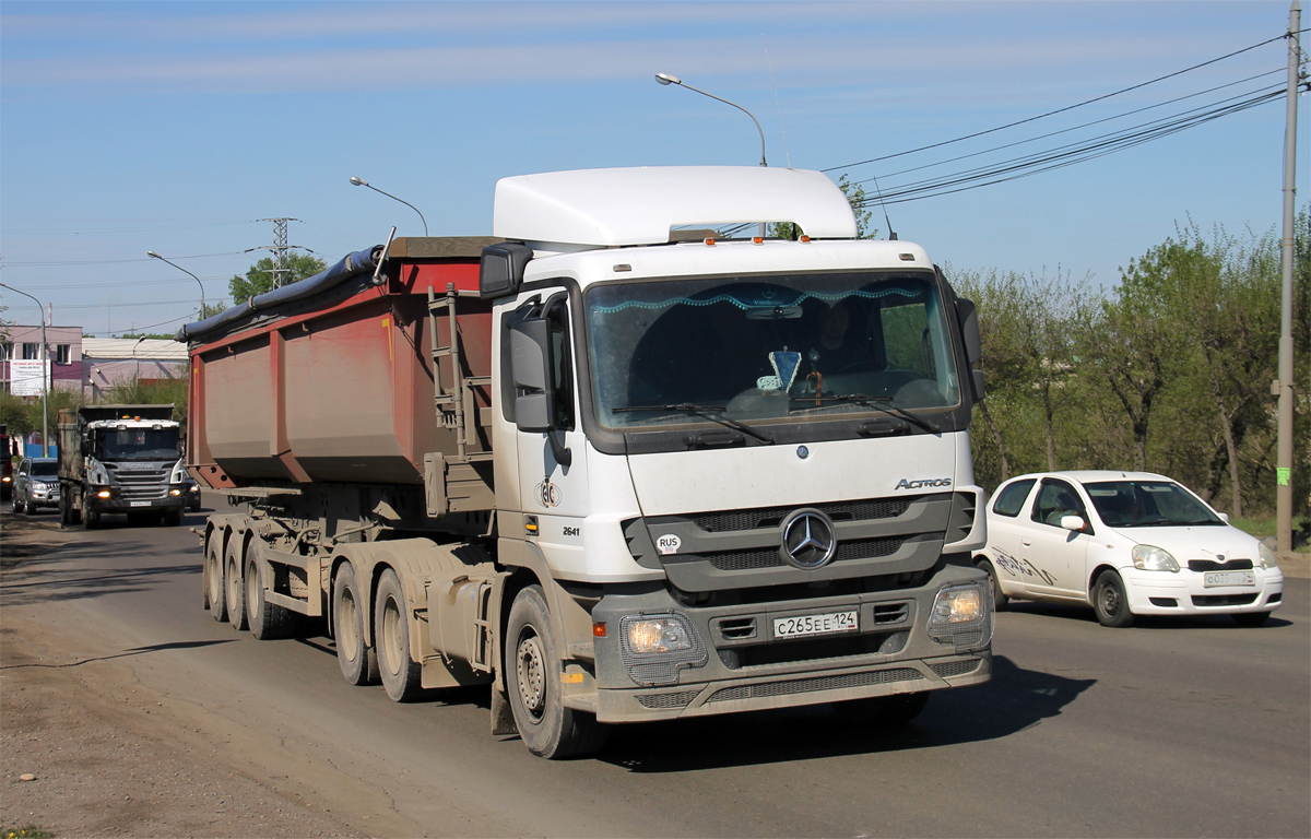 Красноярский край, № С 265 ЕЕ 124 — Mercedes-Benz Actros ('2009) 2641