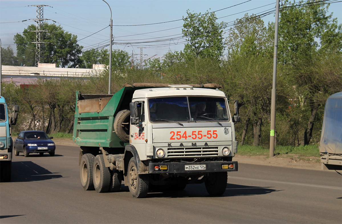 Красноярский край, № М 352 НЕ 124 — КамАЗ-55111-02 [55111C]