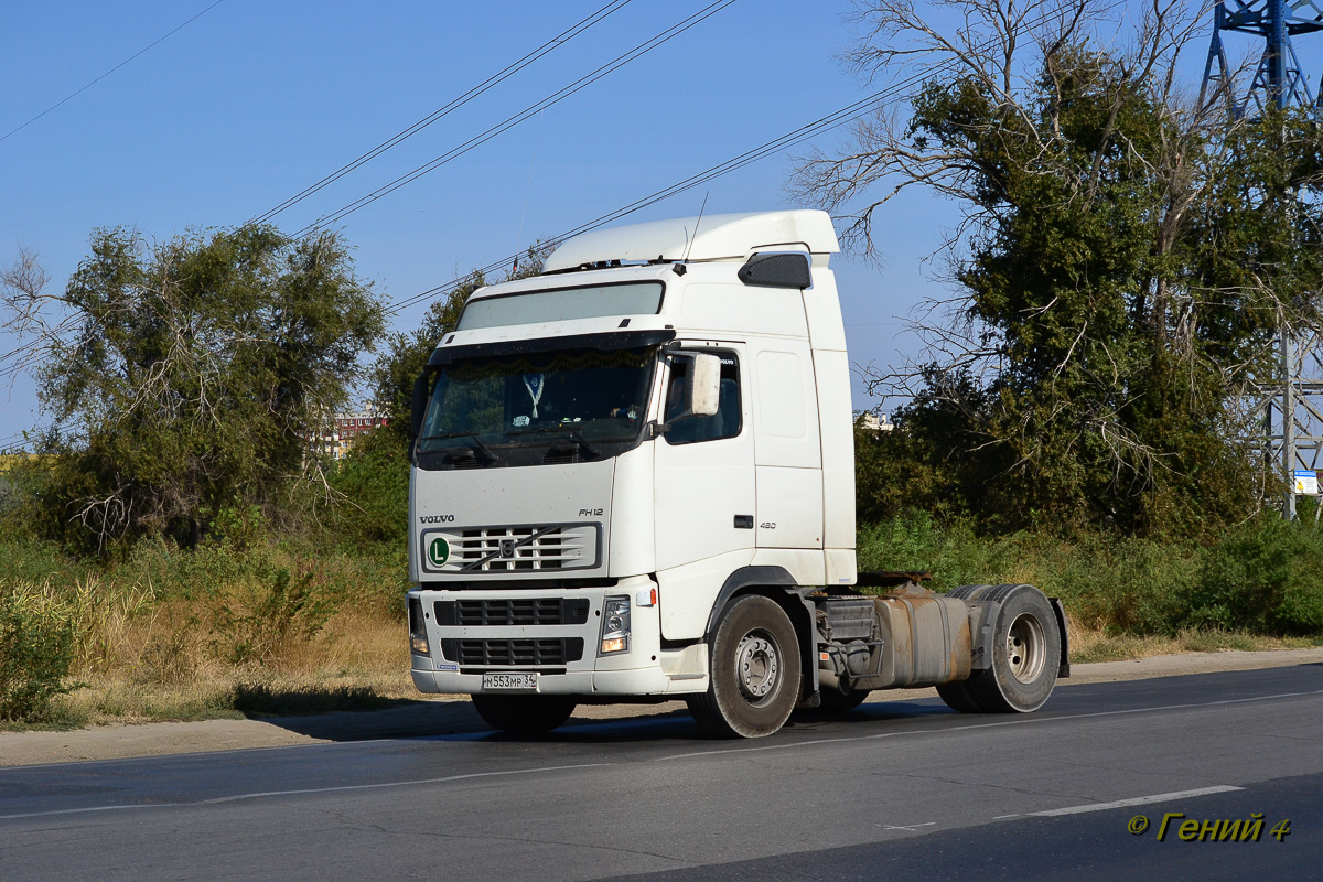 Волгоградская область, № М 553 МР 34 — Volvo ('2002) FH12.480