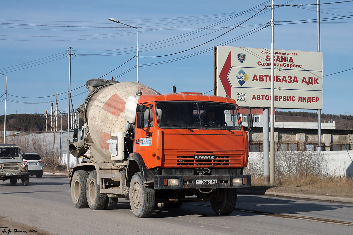 Кемеровская область, № М 106 ВС 142 — КамАЗ-53229-15 [53229R]