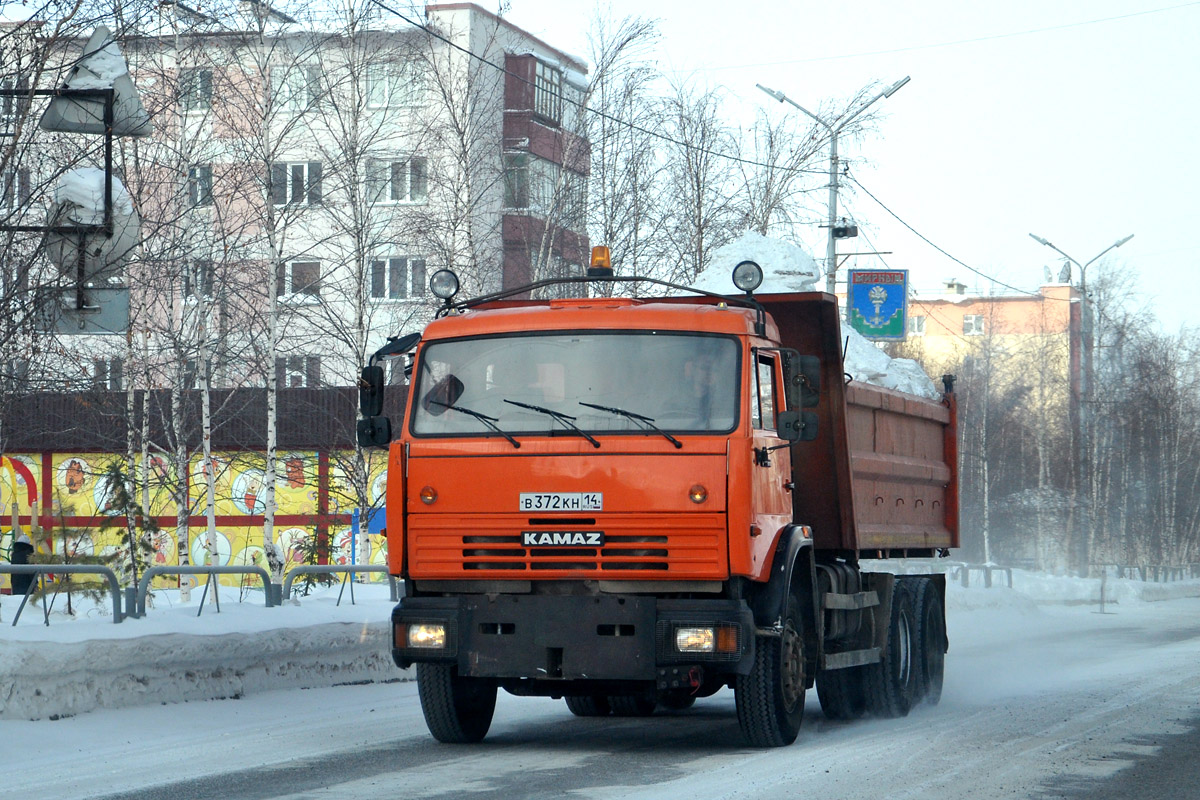 Саха (Якутия), № В 372 КН 14 — КамАЗ-65115 (общая модель)