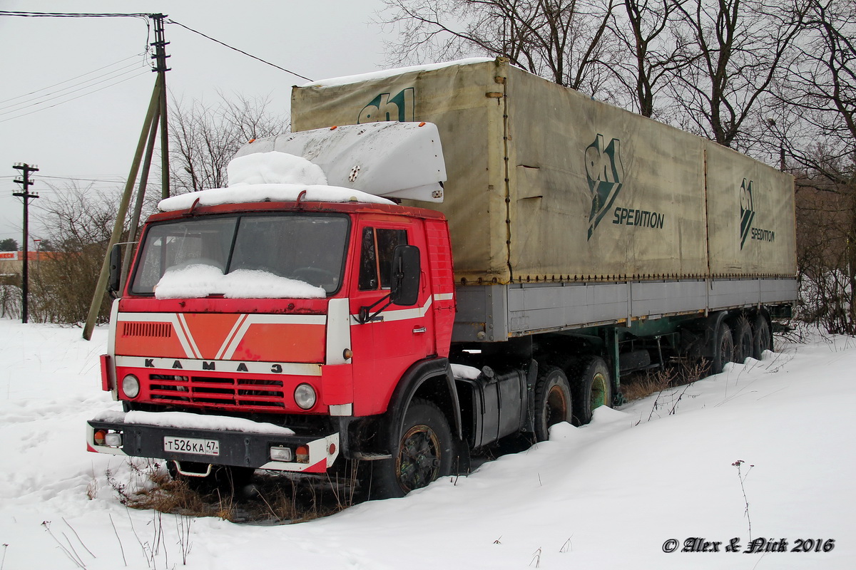 Ленинградская область, № Т 526 КА 47 — КамАЗ-5410