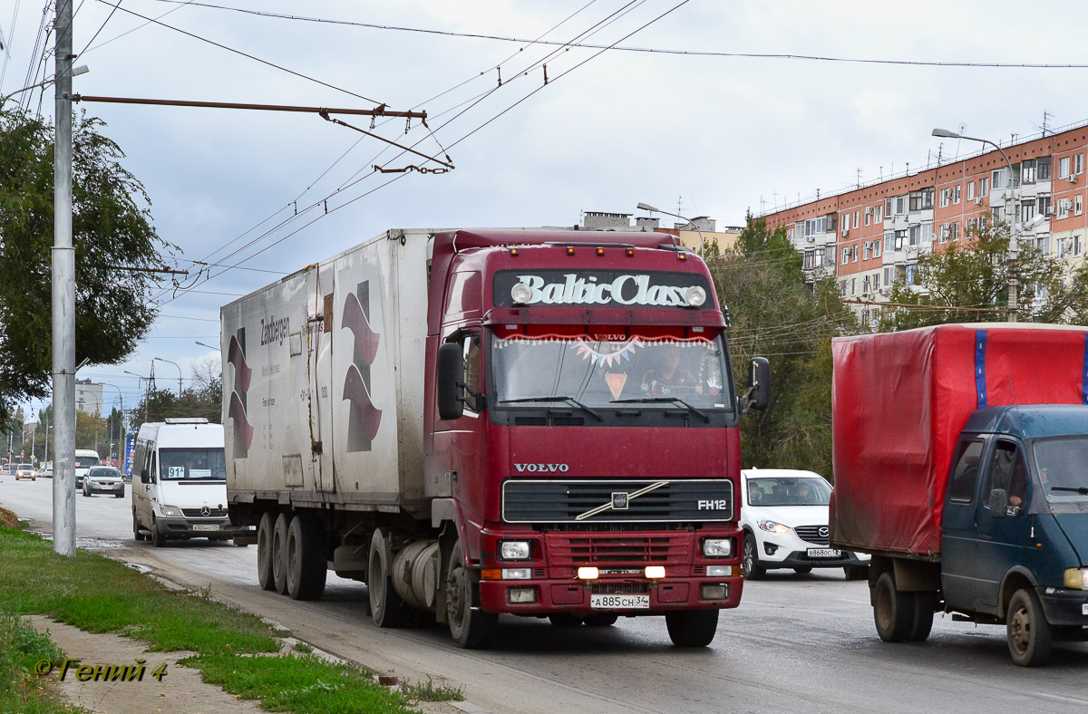 Волгоградская область, № А 885 СН 34 — Volvo ('1993) FH12.420