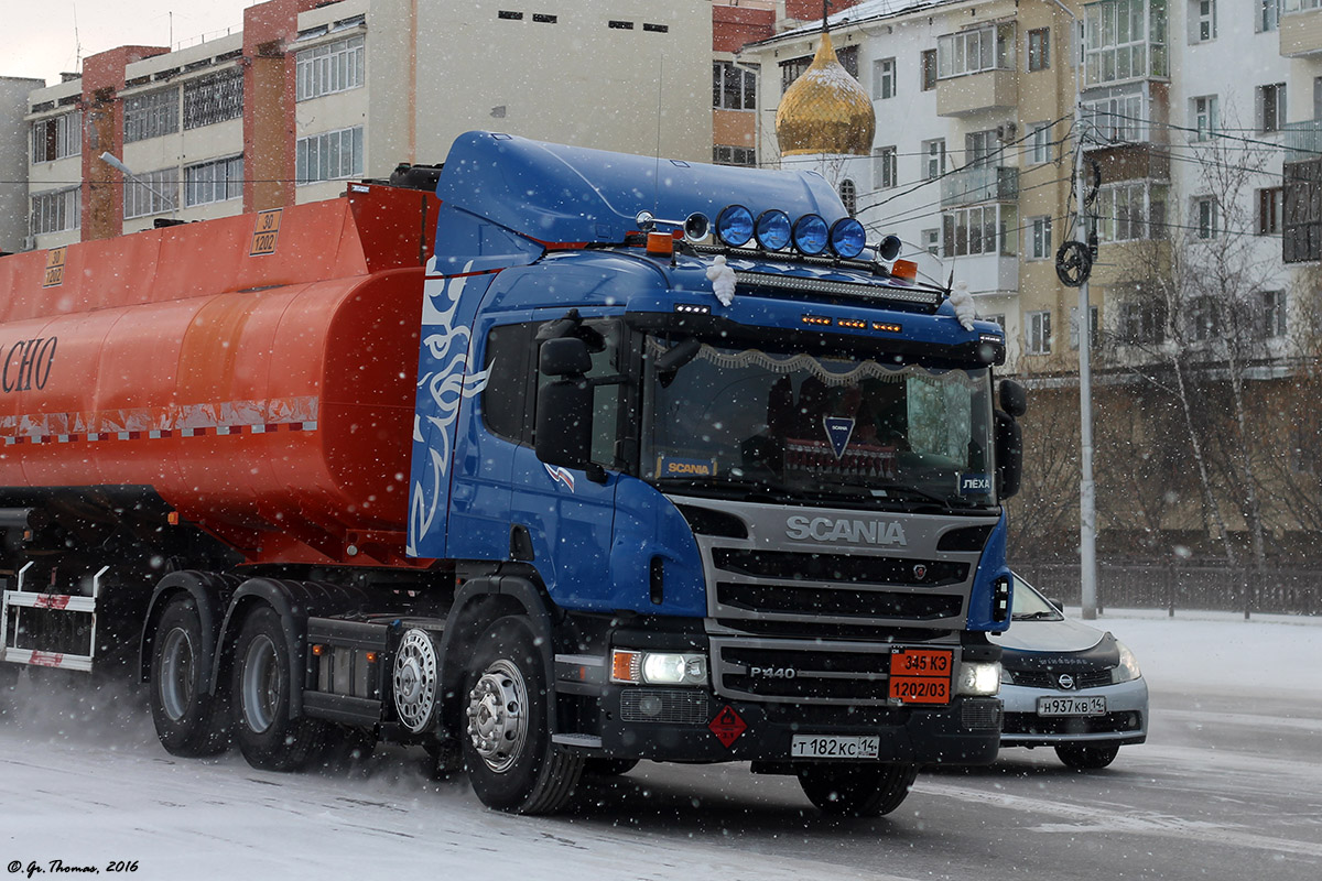 Саха (Якутия), № Т 182 КС 14 — Scania ('2011) P440