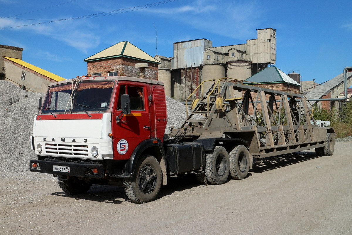 Омская область, № Н 633 ТР 55 — КамАЗ-5410