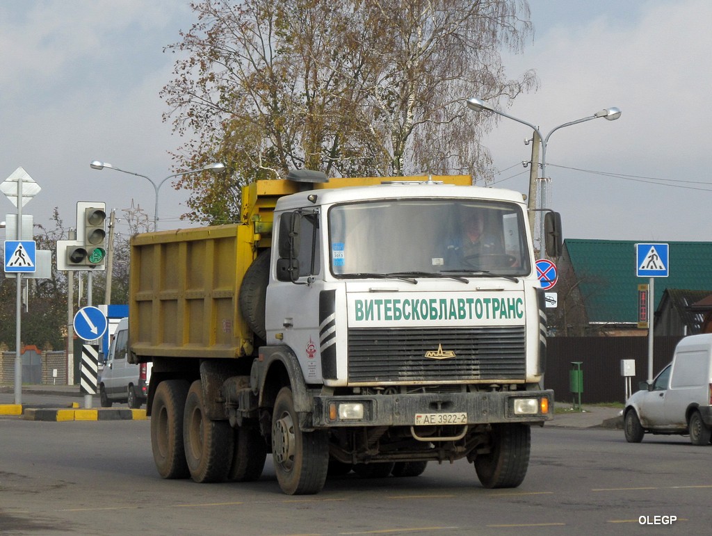 Витебская область, № АЕ 3922-2 — МАЗ-5516 (общая модель)