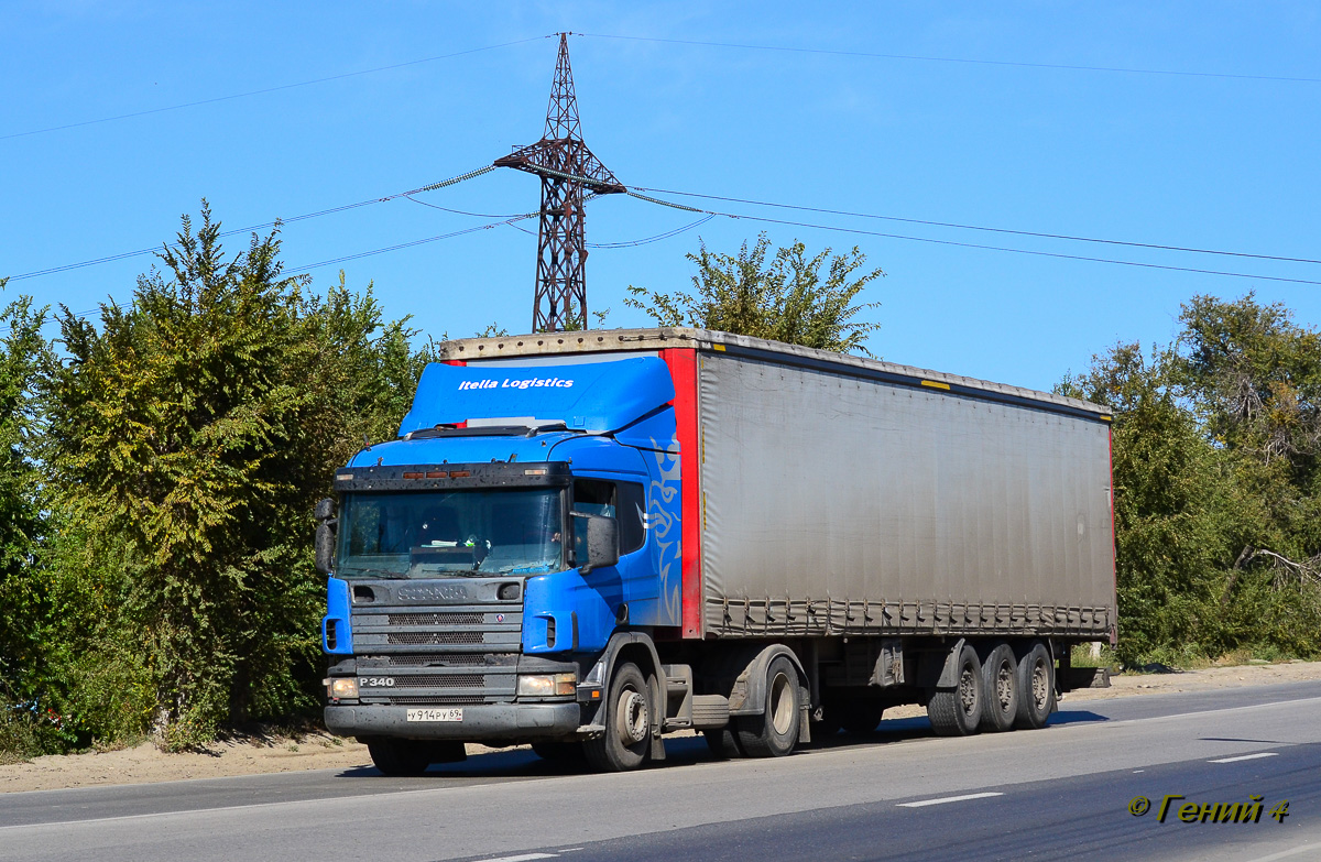 Тверская область, № У 914 РУ 69 — Scania ('1996) P340