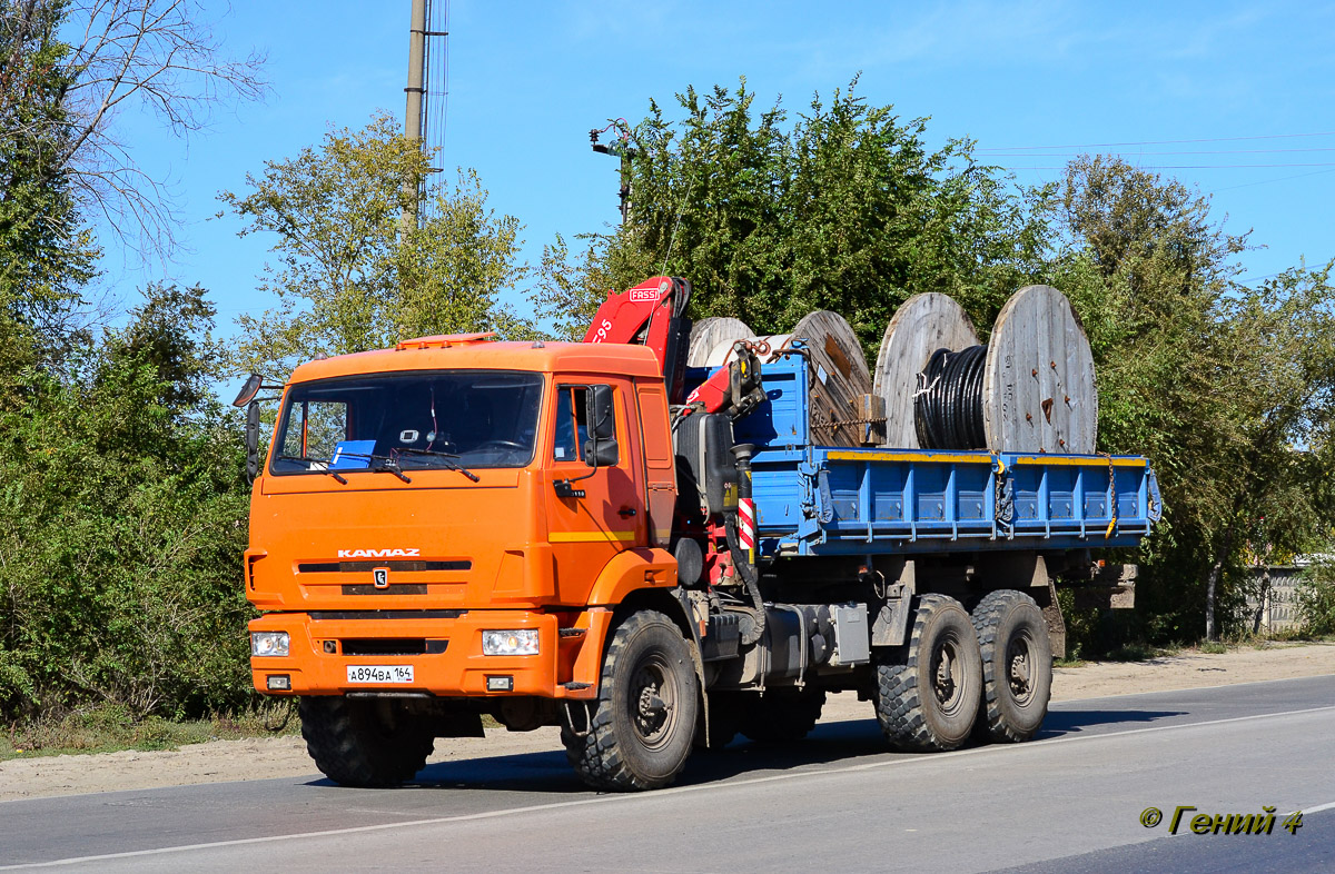 Саратовская область, № А 894 ВА 164 — КамАЗ-43118-46