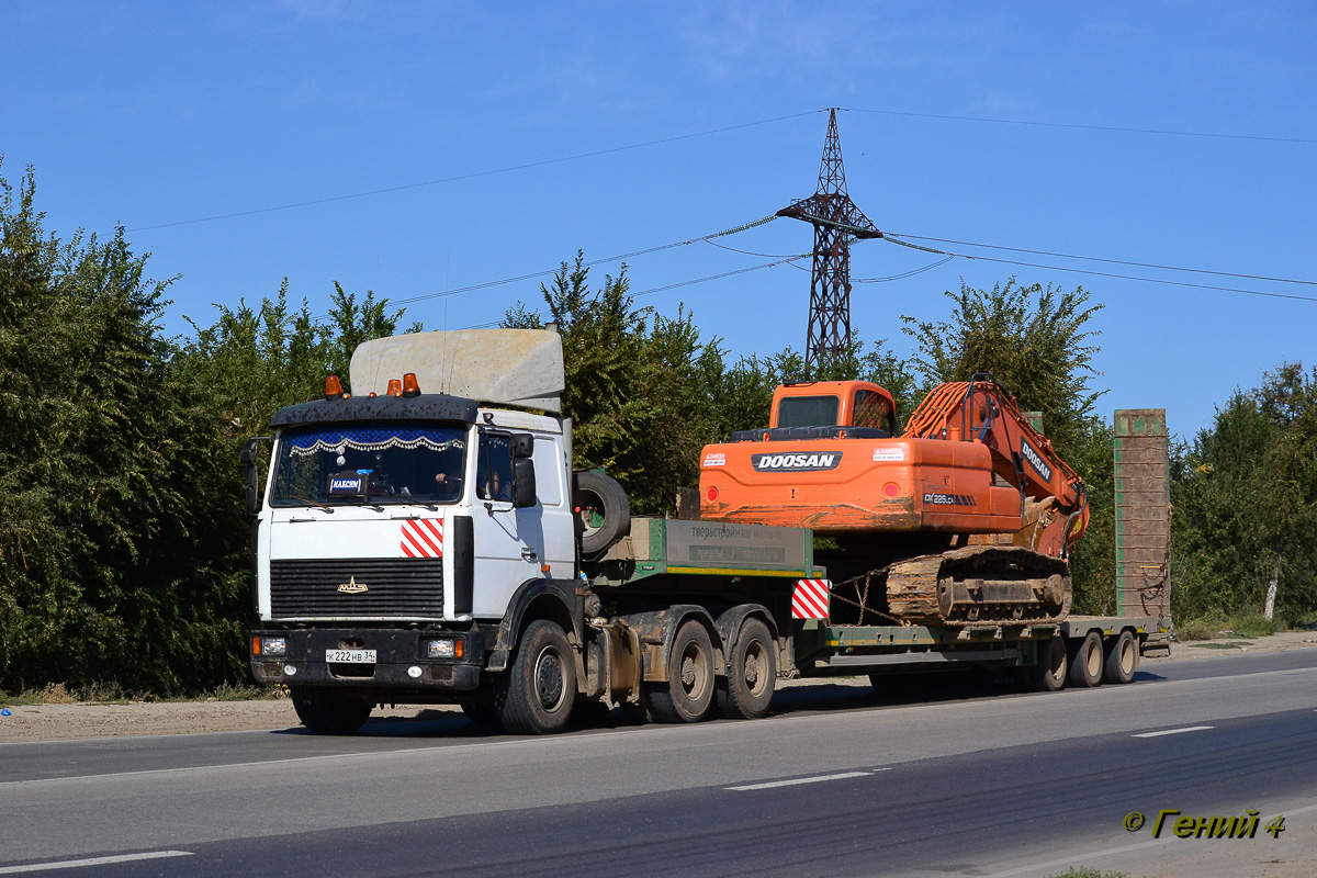 Волгоградская область, № К 222 НВ 34 — МАЗ-642205