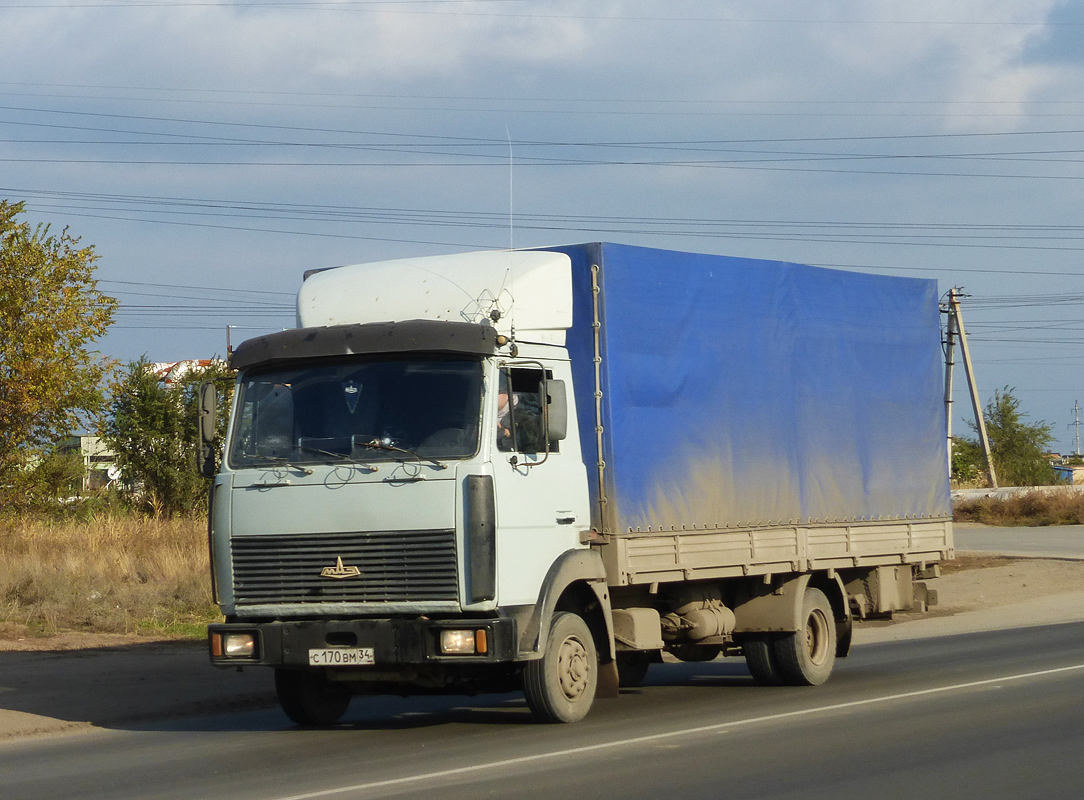 Волгоградская область, № С 170 ВМ 34 — МАЗ-437040