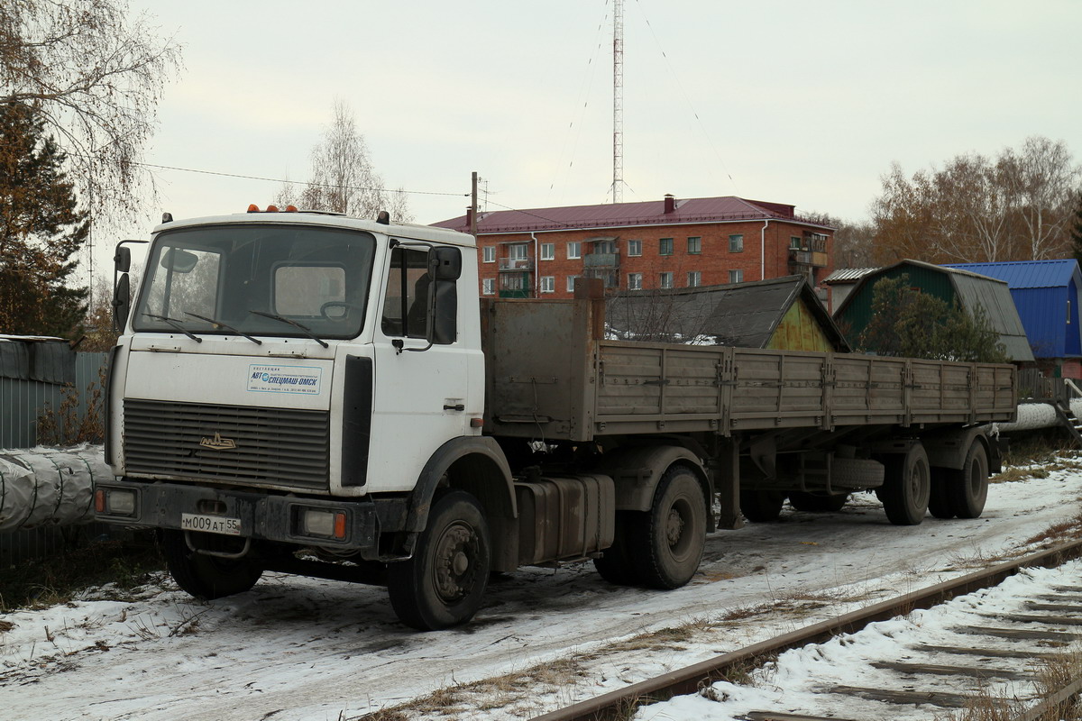 Омская область, № М 009 АТ 55 — МАЗ-543302