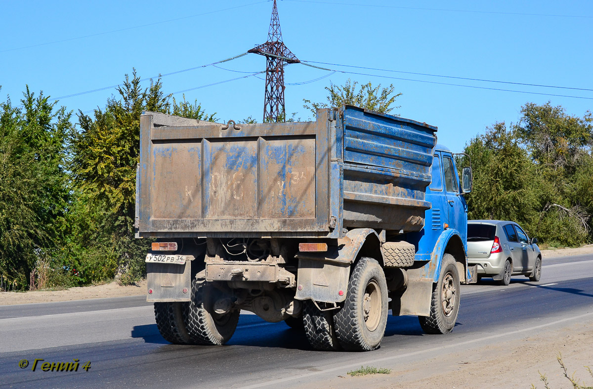 Волгоградская область, № У 502 РВ 34 — МАЗ-5549