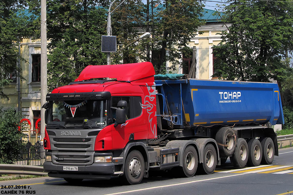 Ярославская область, № Н 596 ВО 76 — Scania ('2011) P400