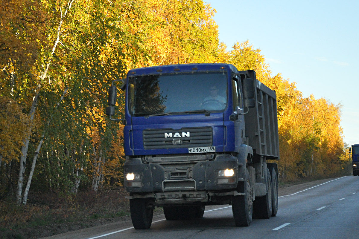 Пермский край, № В 010 МХ 159 — MAN TGA 40.480